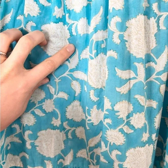 NWT Apsiga Billie Ornate Floral Maxi Dress - Picture 9 of 16